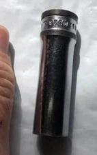 Snap-on Tools USA 3/8" Drive 11mm Metric 6 Point DEEP Chrome Socket SFSM11