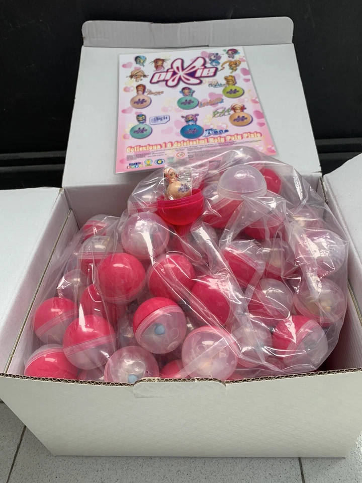 Palline per distributore di palline diametro 50mm - 252 Sorprese/gusci PIXIE - Immagine 4 di 4