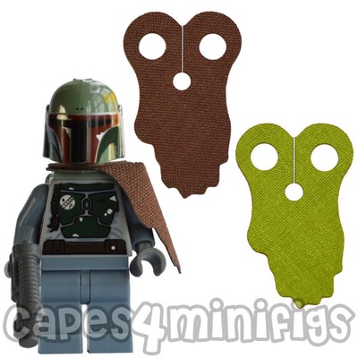2 CUSTOM Boba Fett capes for Starwars 