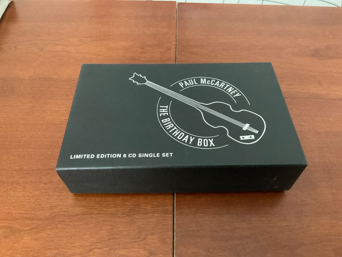 PAUL MCARTNEY - THE BIRTHDAY BOX 6 CD SINGLE SET SUPER RARE