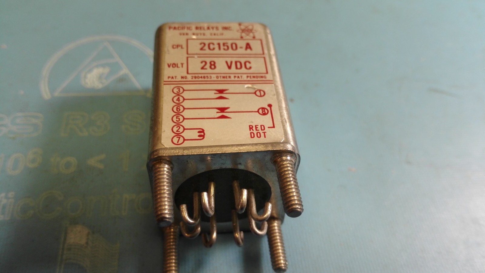 2C150-A RELAY , PACIFIC RELAYS INC. , 28VDC COIL , DPDT | eBay
