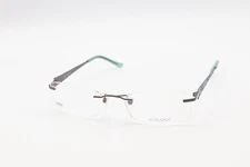 AIRLOCK SHATTERED 202 035 Smokey Grey Mosaic 51-18-135 Rimless Frames O864