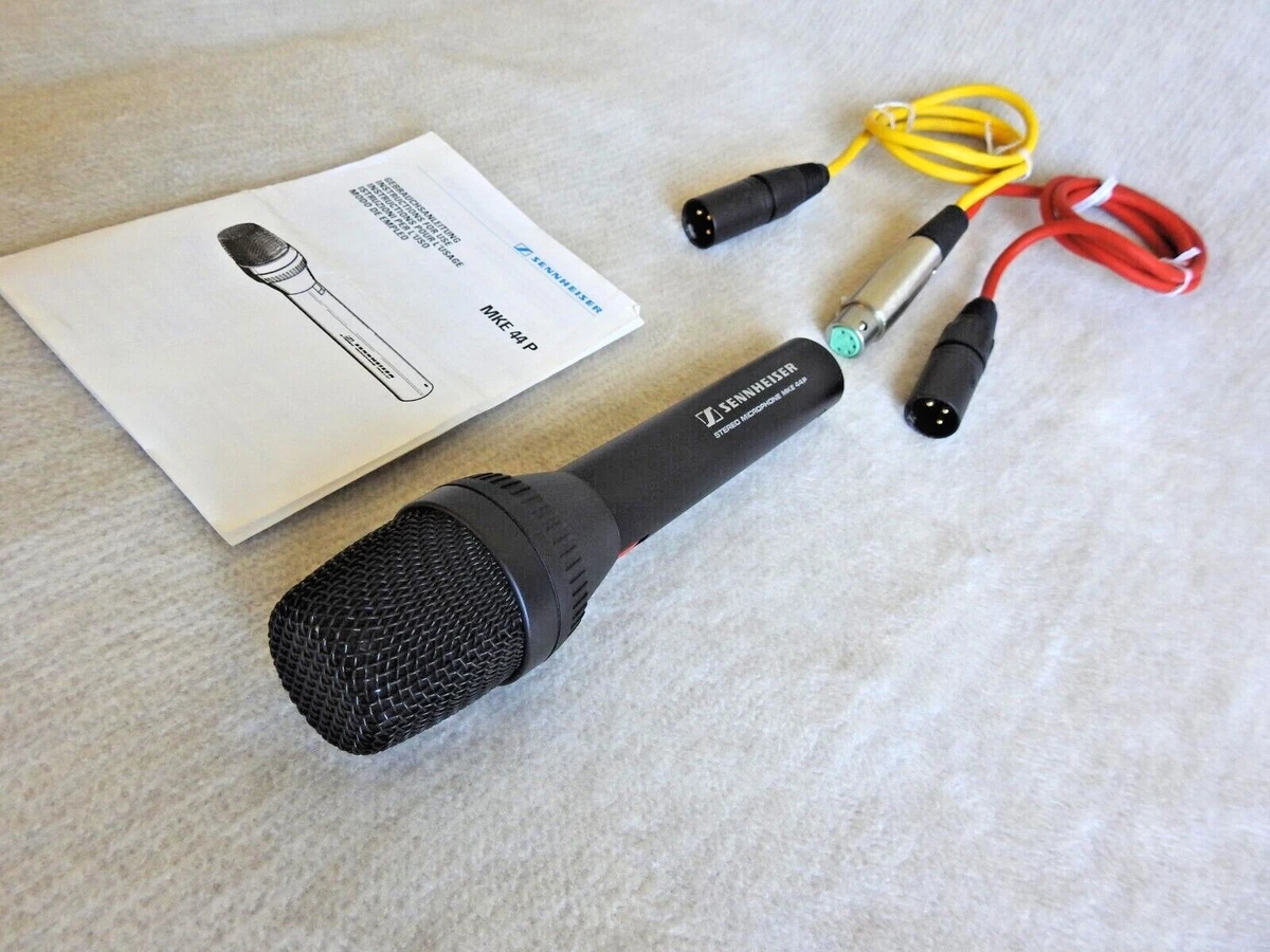 Sennheiser MKE 44P Stereo Condenser Microphone TOP CONDITION msrp 879usd