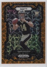 2023 Panini Prizm Rookies Lazer Prizm Jake Haener #374 11mg
