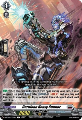 #ad #ad CERULEAN HEAVY GUNNER D BT08 076EN C CARDFIGHT VANGUARD HP $1.99