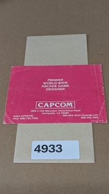 Captain Commando Trojan  - Nintendo NES- Manual Only **NO GAME