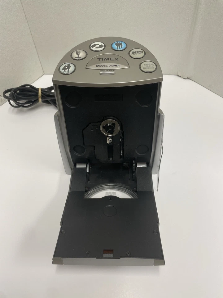 TIMEX INDIGLO T622H Radio AM/FM Reproductor de CD Reloj Despertador Reposo con MP3 LINE-IN Foto 3 de 4