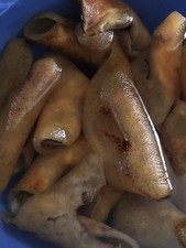 Dry Ponmo Ijebu:Nigerian Cow Skin Delicacy Medium Size Washed 5 Pcs .