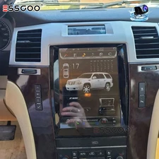 9.7" For Cadillac Escalade 2007-2014 Car Radio Stereo GPS Navi Carplay Camera BT