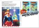 Dr Jim Stamps Fdc Panda Cachets 4X6 Card Dc Super Heroes Supergirl 1