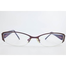 XOXO Allure Eyeglasses Frames Brown Tort Purple BRTP 53-16-135 Semi-Rimless