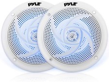 Pair of 6.5 Inch Waterproof Marine Speakers
