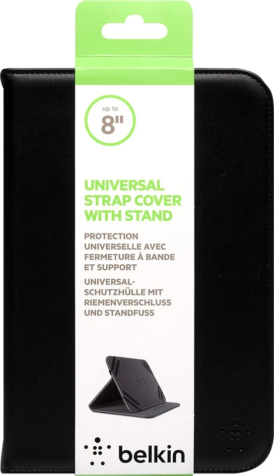 Belkin Leather Strap Folio with Stand and Dual Elastic Corners for Universal 7 a - Image 2 of 4