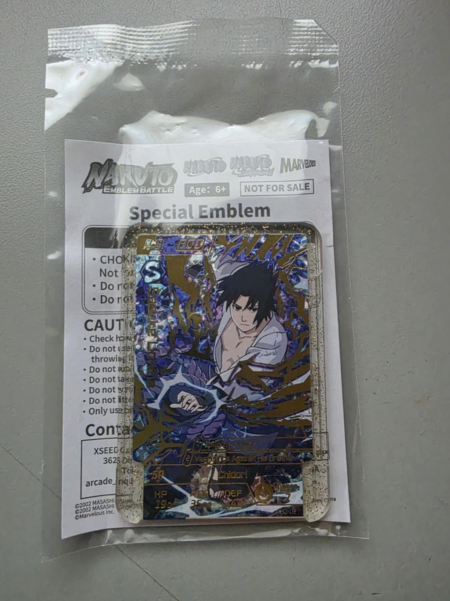 Naruto Emblem Battle Sasuke Uchiha Anime Expo 2025 Promo | eBay