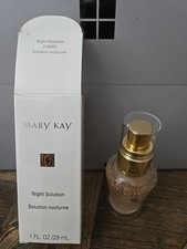 Mary Kay NIGHT SOLUTION 1 Oz - NOS NIB VINTAGE MK 318900