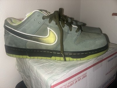 Nike Concepts x Dunk SB Low Green Lobster Suede Men s Sneakers BV1310-337+Bands