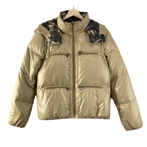 Autentico MICHAEL KORS Piumino donna beige