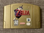 The Legend of Zelda: Ocarina of Time - Gold Cartridge - Nintendo 64 (N64)