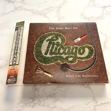 Chicago The Very Best Of Only The Beginning 2CD Japan Obi Booklet