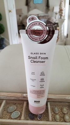NIB Dearboo Glass Skin Snail Foam Cleanser