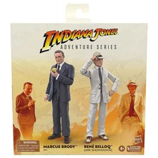 Marcus Brody & René Belloq (Ark Showdown) Adventure Series Figuren