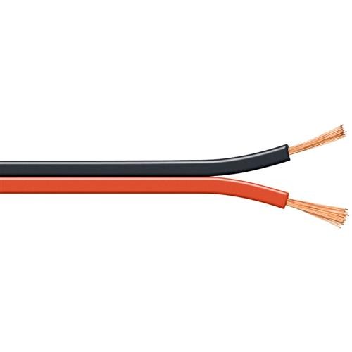 Wentronic LSK 2X25 ROTSCHWARZ - 100m CCA Lautsprecher 15024 8290₽