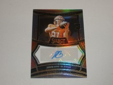 2024 Panini Select Silver Prizm Autograph Auto #JBN Jermaine Burton Rookie RC