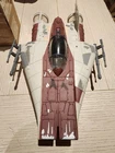 Star Wars POTF2 Hasbro Kenner A-Wing loose with pilot action figure (Damaged)