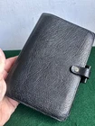 Vintage 1980’s Black Real Calf Leather Winchester Filofax 4 CLF 7/8  F520