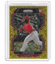 2022 Prizm, Joan Adon, Card#154, Gold Donut Circles 8/10