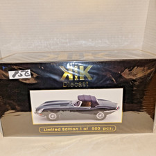 KK-Scale Jaguar E-Type Cabrio geschlossen RHD 1.Serie 1961 dunkelgrün 1:18