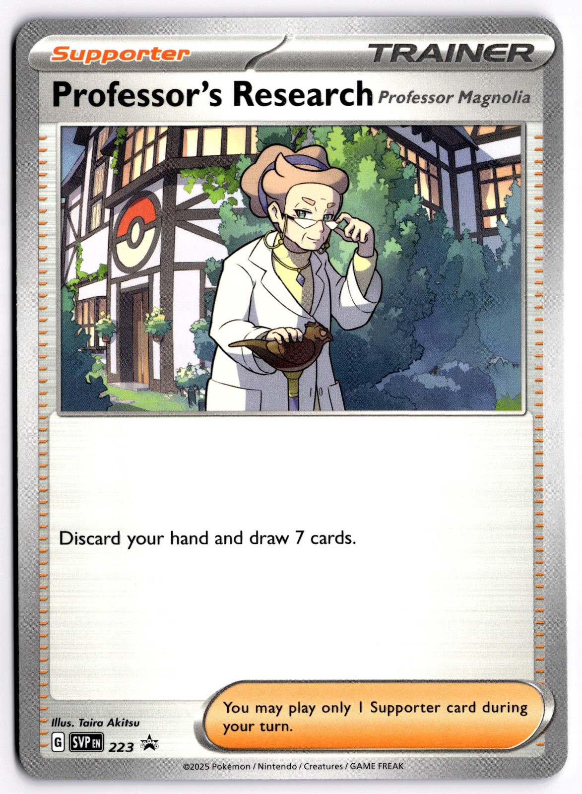 Pokemon TCG Professor's Research - 223 SV: Scarlet & Violet Black Star Promo NM