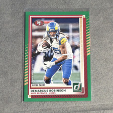Panini Donruss 2025 Demarcus Robinson #173 Press Proof San Francisco 49ers
