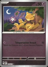Abra MEG Sv: Mega Evolution #54/132 Common Reverse Holo NM