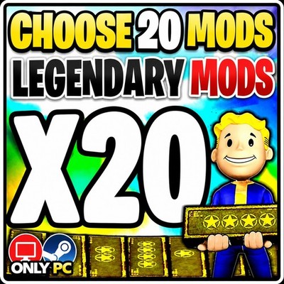 FALLOUT 76 [PC] Legendary Mods | Choose Any 20 Mods