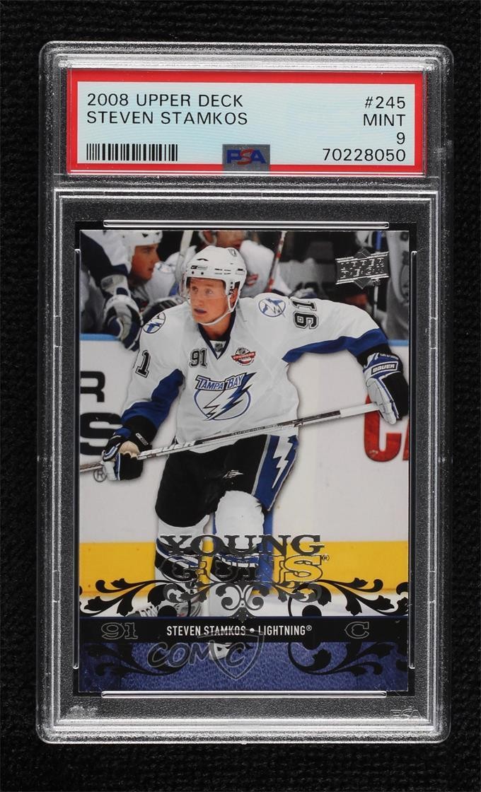 2008-09 Upper Deck Young Guns Steven Stamkos #245 PSA 9 MINT 1c7