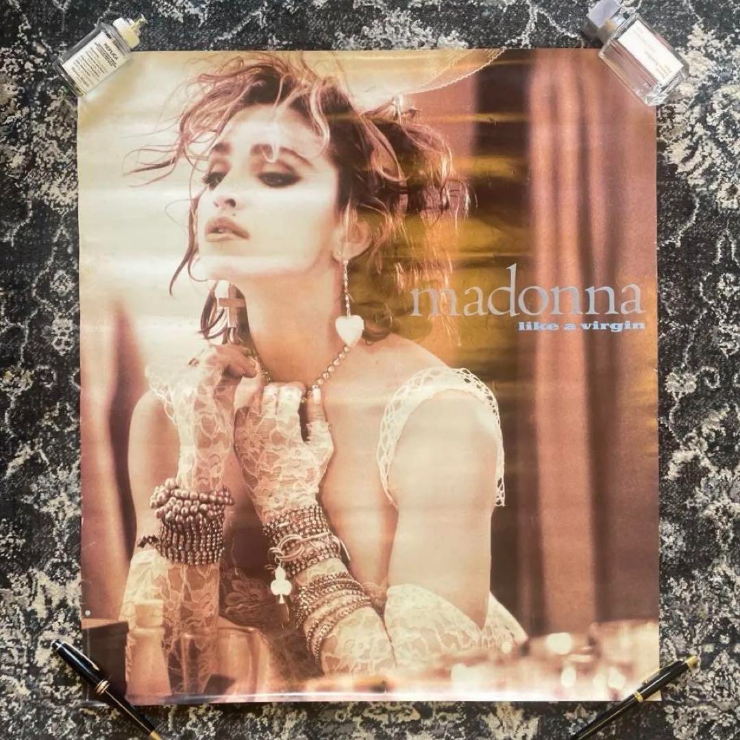 Madonna Like a Virgin 1984 Vintage Poster Not for sale Japan