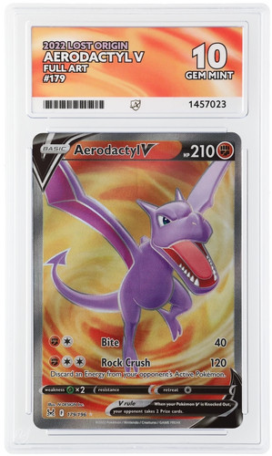 Aerodactyl V graded ACE 10 for sale on eBay