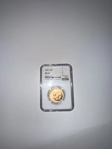 1932 Indian Head Eagle Gold $10 MS 63 NGC