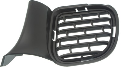 For 2015-2022 Challenger Bumper Grille Front, Left Black Plastic CH1038187