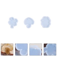 3PCS Silicone Mold Pendant Mold Jewelry Casting Gift Making Silicone Mould