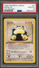 Pokemon Snorlax Jungle 1st Edition NON Holo Rare #27 PSA 10 Gem Mint