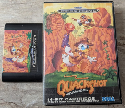 SEGA Quackshot Starring Donald Duck-  Mega Drive Spiel - MEGADRIVE