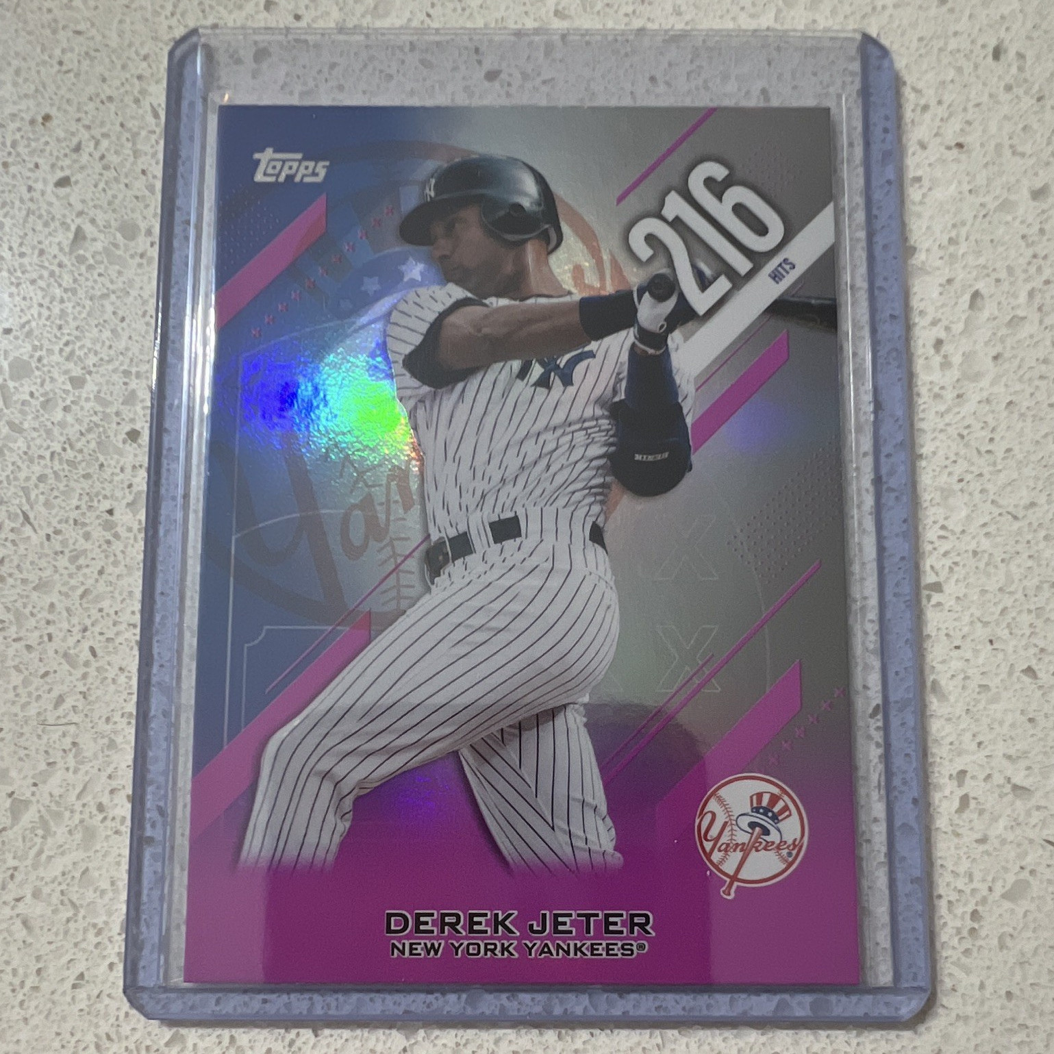 Topps 2026 Series 2 Crooked Numbers Derek Jeter Yankees Insert #CN-20