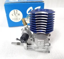 O.S. MAX-12CV-R(P) 2.11cc 2-stroke glow engine for 1/10 R/C cars, used f/s