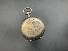 Ancienne Montre Gousset châtelaine ARGENT .
