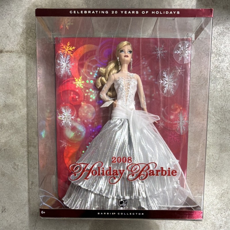 Mattel Barbie Holiday Collector Edition 2008 Christmas Carol Doll 12in
