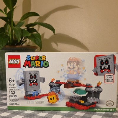 LEGO Super Mario Whomp's Lava Trouble Expansion Set 71364, 133 Pieces, Whomp
