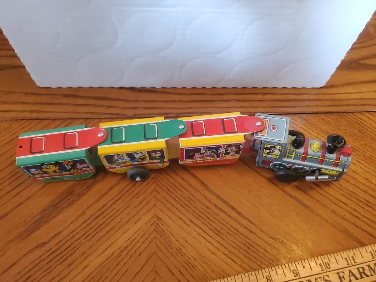 VINTAGE MARX TIN LITHO WIND-UP DISNEYLAND TRAIN TOY | eBay