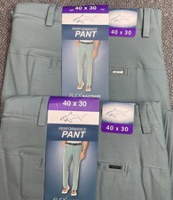 Greg Norman Men's Lot of 2 Green Size 40x30 Chino Pants NWT